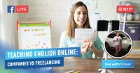 Next Webinar: Teaching English Online – Companies vs Freelancing