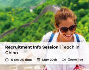 Next Recruitment Info Session | Teach in China