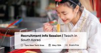Next Recruitment Webinar: Teach in South Korea | Paid TEFL Internship