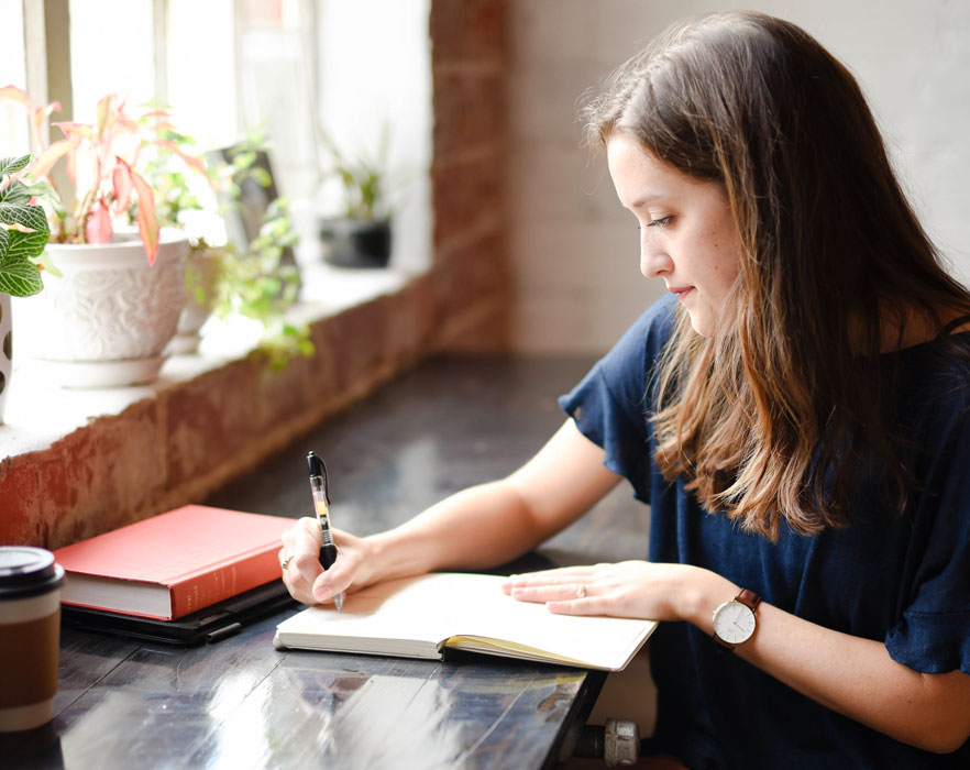 TEFL Teacher planning a lesson