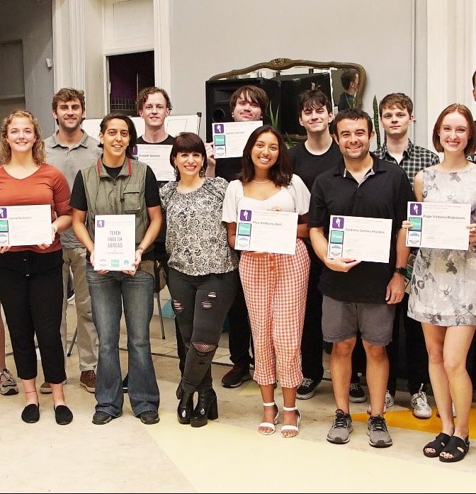 Class Graduation from the TEFL Internship in Argentina