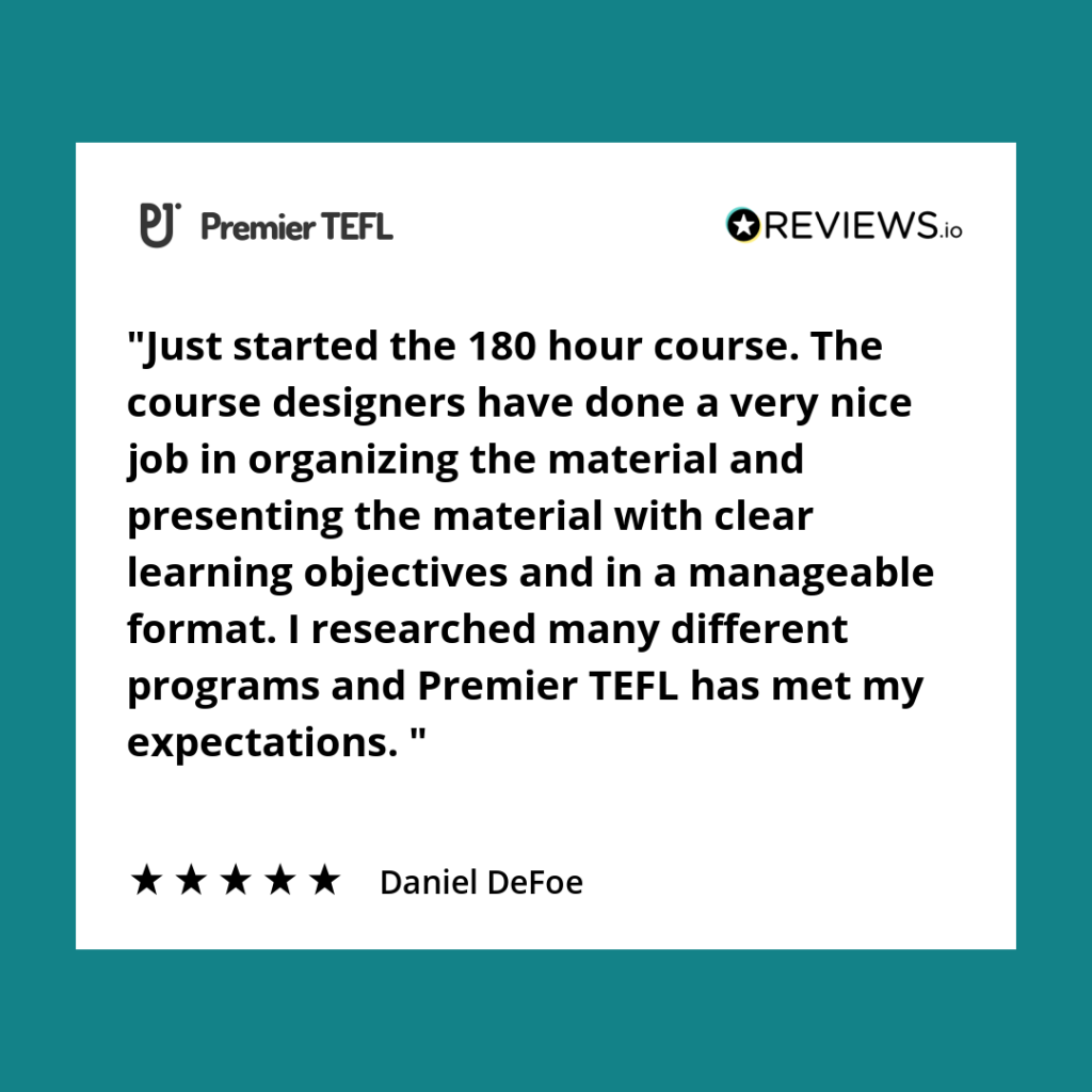 Verified TEFL Review