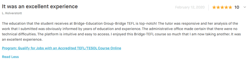 bridge tefl