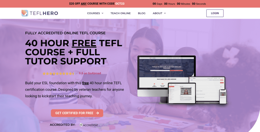 40 hour free tefl certification course